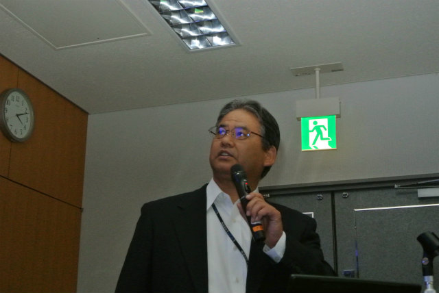 松本先生の講演風景 | 2013/05 島根フォーラム | 一般社団法人コンクリートメンテナンス協会