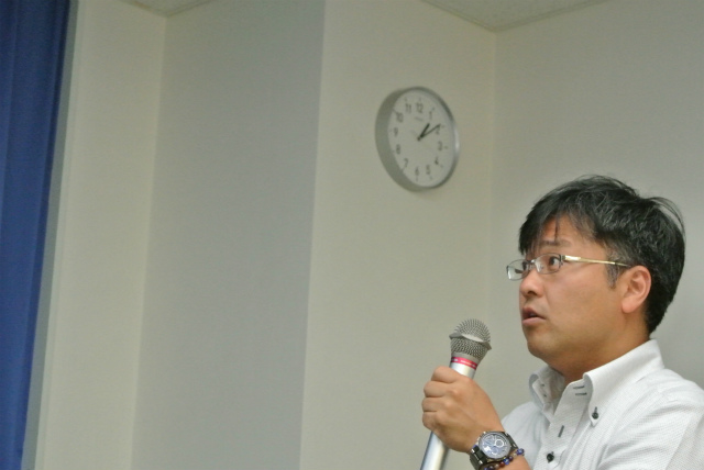 江良先生の講演風景 | 2013/05 岡山フォーラム | 一般社団法人コンクリートメンテナンス協会