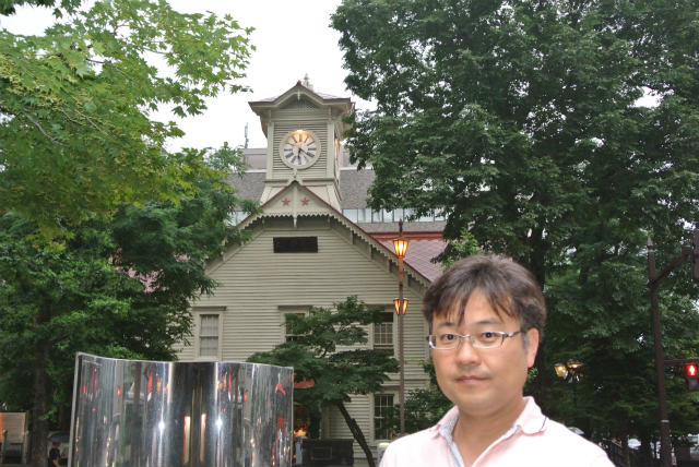 時計台と江良博士 | 2013/08 札幌フォーラム | 一般社団法人コンクリートメンテナンス協会