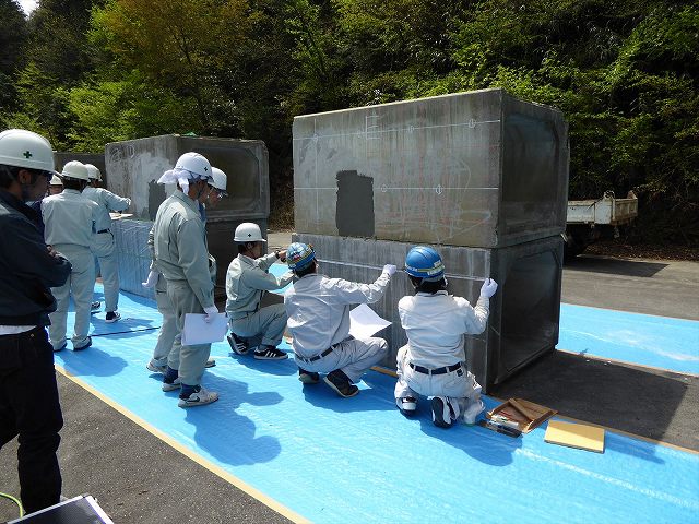 リハビリ工法研修会2015 | 活動・講演・見学会報告 | 一般社団法人コンクリートメンテナンス協会