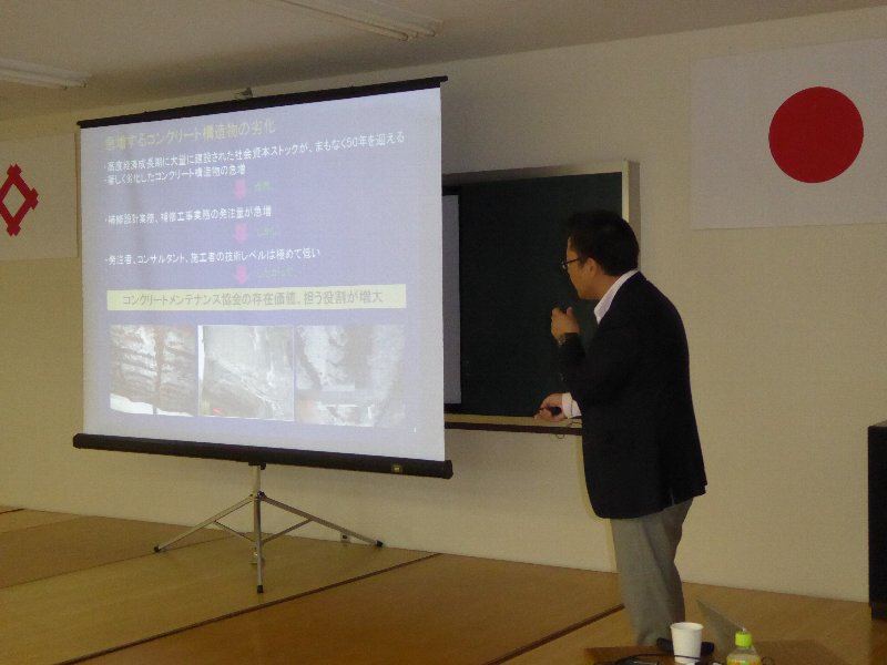 リハビリ工法研修会2015 10/1 | 活動・講演・見学会報告 | 一般社団法人コンクリートメンテナンス協会
