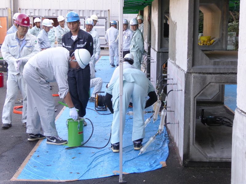 リハビリ工法研修会2015 10/1 | 活動・講演・見学会報告 | 一般社団法人コンクリートメンテナンス協会