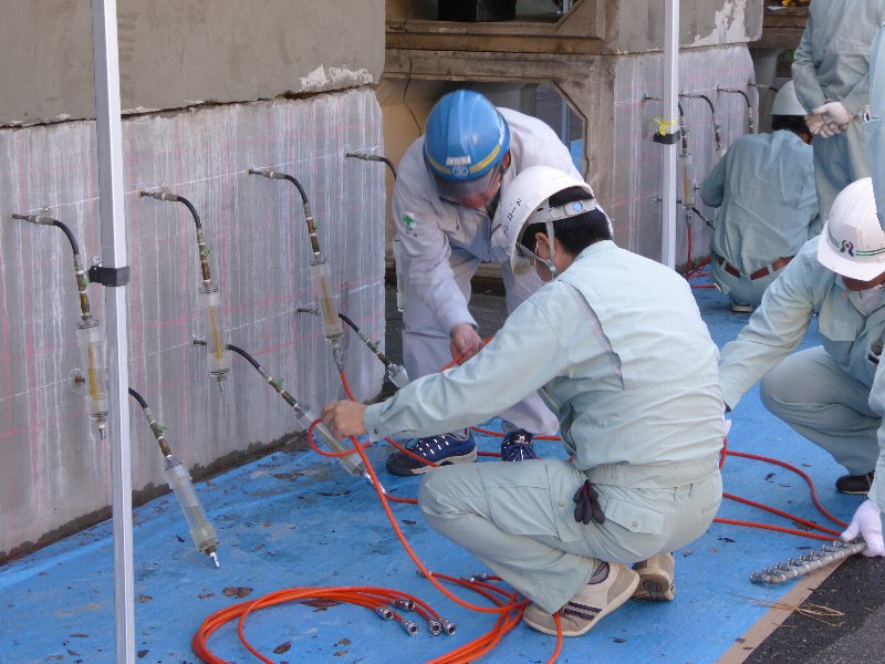 リハビリ工法研修会2015 10/1 | 活動・講演・見学会報告 | 一般社団法人コンクリートメンテナンス協会