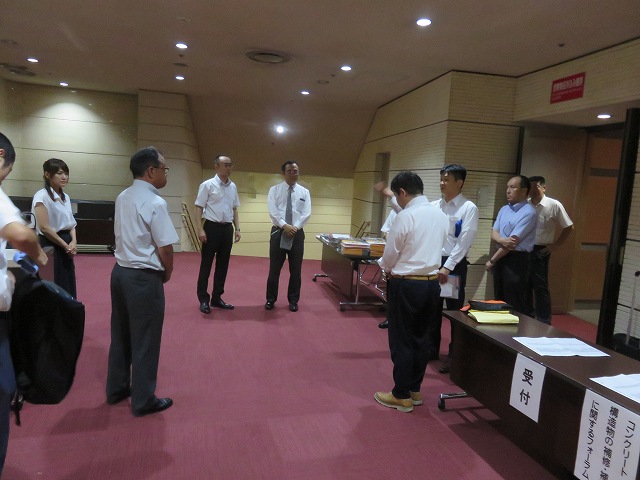 STAFF朝礼 | 2016/08 名古屋フォーラム | 一般社団法人コンクリートメンテナンス協会