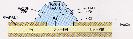 図3-5　鋼材の腐食