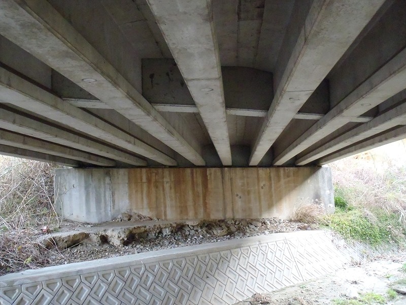 【施工前状況(A2橋台)】