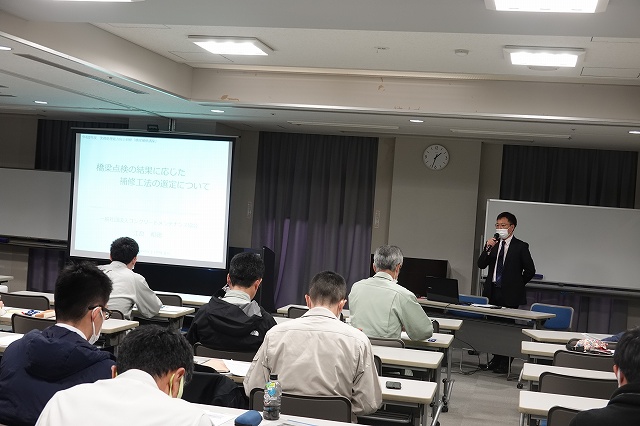 講義風景 | 令和３年度　実務処理能力向上研修「橋梁補修講座」 | 活動・講演・見学会報告 | 一般社団法人コンクリートメンテナンス協会