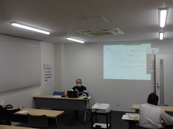 2021 第５回コンクリート技士合格指南講座　～ 十河塾 ～　をハイブリッド開催 | 活動・講演・見学会報告 | 一般社団法人コンクリートメンテナンス協会