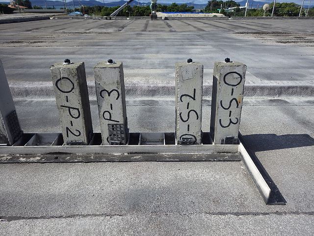2022/06/20 JCMA沖縄暴露試験場(琉球セメント名護工場)に設置している暴露試験体の測定を行いました。 | 活動・講演・見学会報告 | 一般社団法人コンクリートメンテナンス協会