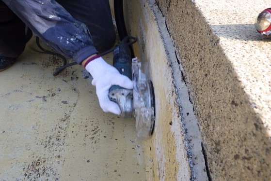 写真03 | 平和記念公園原爆ドーム南側噴水補修業務 | 一般社団法人コンクリートメンテナンス協会