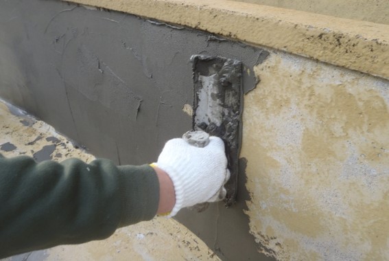 写真05 | 平和記念公園原爆ドーム南側噴水補修業務 | 一般社団法人コンクリートメンテナンス協会