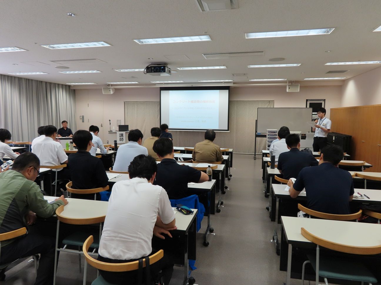 公益財団法人 三重県建設技術センター様の研修会に講師を派遣しました。 | 活動・講演・見学会報告 | 一般社団法人コンクリートメンテナンス協会