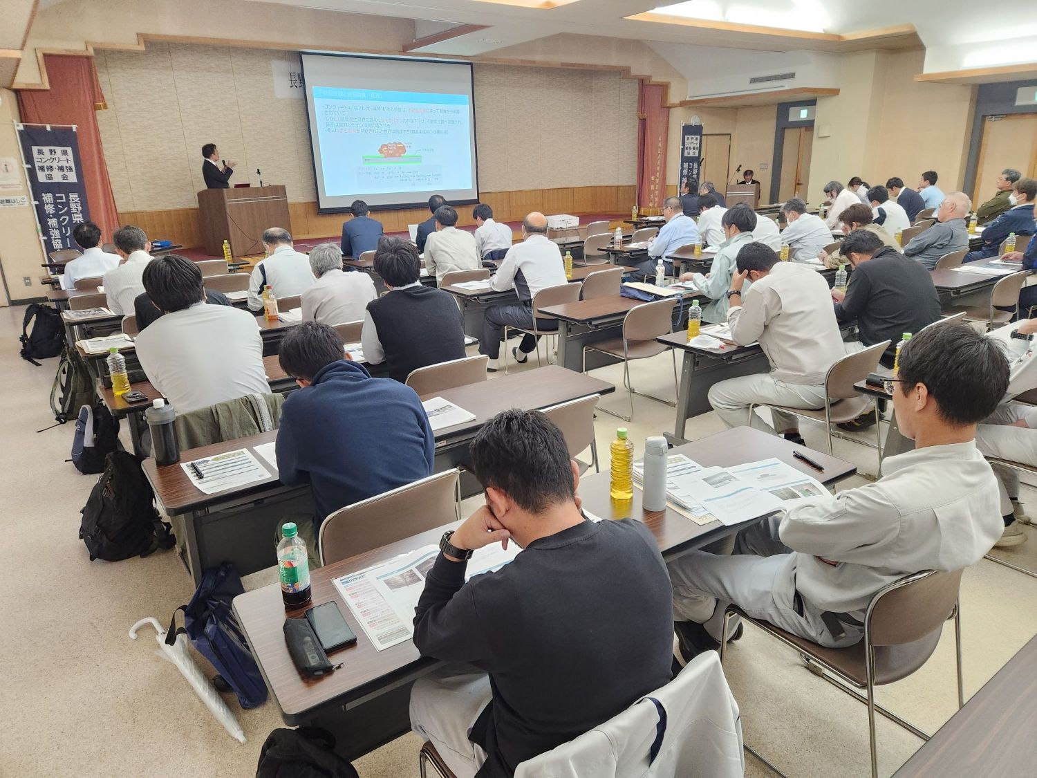 長野県コンクリート補修・補強協会様主催の研修会に講師派遣しました | 活動・講演・見学会報告 | 一般社団法人コンクリートメンテナンス協会